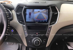 Màn hình DVD Oled Pro X5S liền camera 360 Hyundai Santafe 2012 - 2018
